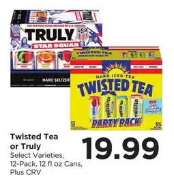 Food 4 Less Twisted Tea or Truly offer