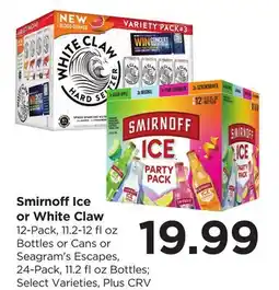 Food 4 Less Smirnoff Ice or White Claw offer