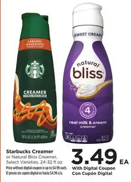 Food 4 Less Starbucks Creamer offer