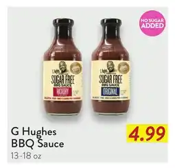 Fresh Thyme G Hughes BBQ Sauce offer