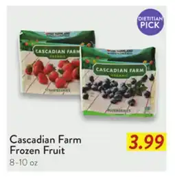 Fresh Thyme Cascadian Farm Frozen Fruit offer