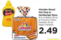Food 4 Less Wonder Bread Hot Dog or Hamburger Buns offer