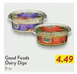 Fresh Thyme Good Foods Dairy Dips offer