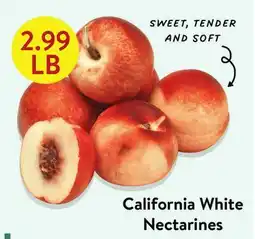 Fresh Thyme California White Nectarines offer