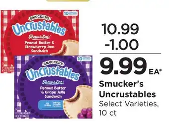 Food 4 Less Smucker's Uncrustables offer