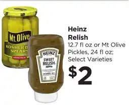 Food 4 Less Heinz Relish offer