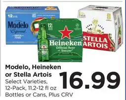 Food 4 Less Modelo, Heineken or Stella Artois offer