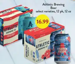 Fresh Thyme Athletic Brewing Beer offer