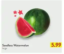 Fresh Thyme Seedless Watermelon offer