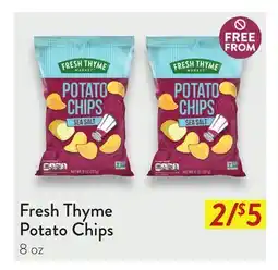 Fresh Thyme Fresh Thyme Potato Chips offer