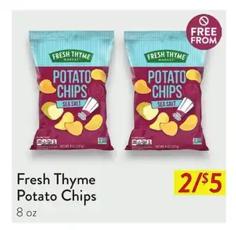 Fresh Thyme Fresh Thyme Potato Chips offer
