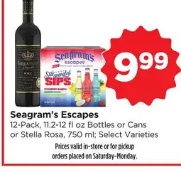 Food 4 Less Seagram's Escapes offer