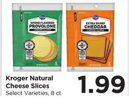 Food 4 Less Kroger Natural Cheese Slices offer