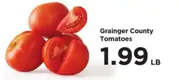 Food 4 Less Grainger County Tomatoes offer