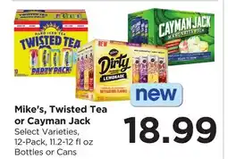 Food 4 Less Mike's, Twisted Tea or Cayman Jack offer