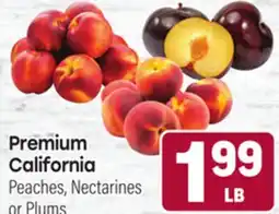 Tony’s Fresh Market Premium California Peaches, Nectarines or Plums offer