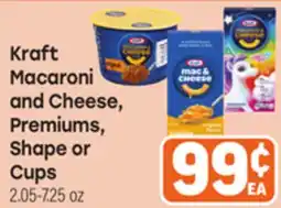 Tony’s Fresh Market Kraft Macaroni and Cheese, Premiums, Shape or Cups offer