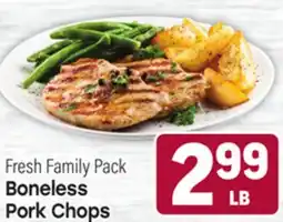 Tony’s Fresh Market Boneless Pork Chops offer