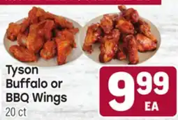 Tony’s Fresh Market Tyson Buffalo or BBQ Wings offer