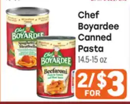 Tony’s Fresh Market Chef Boyardee Canned Pasta offer