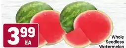 Tony’s Fresh Market Whole Seedless Watermelon offer