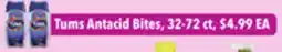 Tony’s Fresh Market Tums Antacid Bites offer