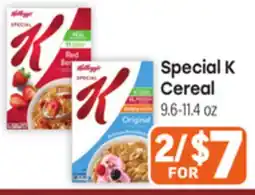 Tony’s Fresh Market Special K Cereal offer