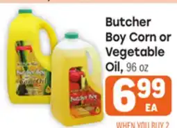 Tony’s Fresh Market Butcher Boy Corn or Vegetable Oil offer