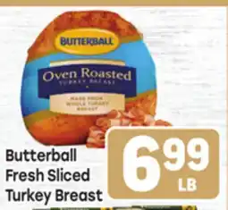Tony’s Fresh Market Butterball Fresh Sliced Turkey Breast offer