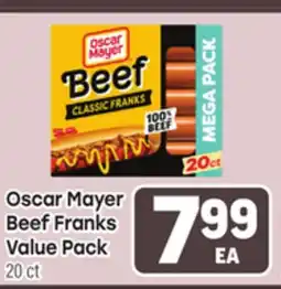 Tony’s Fresh Market Oscar Mayer Beef Franks Value Pack offer
