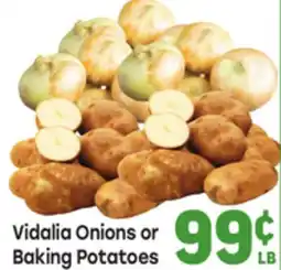 Tony’s Fresh Market Vidalia Onions or Baking Potatoes offer