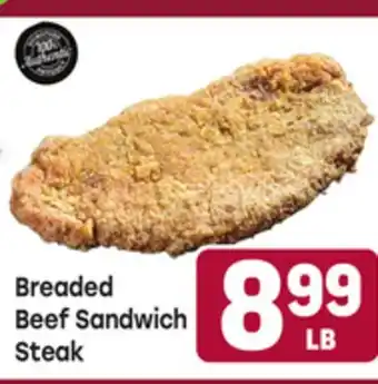 Tony’s Fresh Market Breaded Beef Sandwich Steak offer