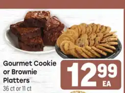 Tony’s Fresh Market Gourmet Cookie or Brownie Platters offer