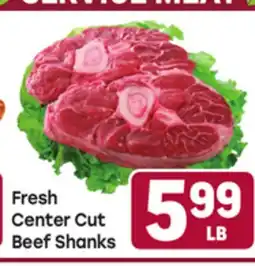 Tony’s Fresh Market Fresh Center Cut Beef Shanks offer