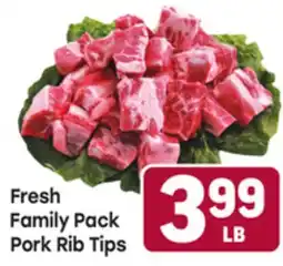 Tony’s Fresh Market Fresh Family Pack Pork Rib Tips offer