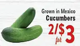 Rio Valley Market Cucumbers offer