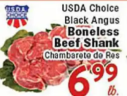 Rio Valley Market USDA Choice Black Angus Boneless Beef Shank offer