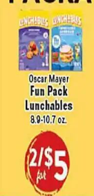 Rio Valley Market Oscar Mayer Fun Pack Lunchables offer