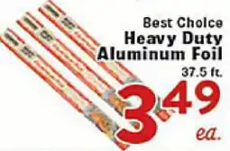 Rio Valley Market Best Choice Heavy Duty Aluminum Foil offer