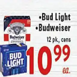 Rio Valley Market Bud Light, Budweiser offer