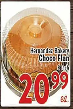 Rio Valley Market Hernandez Bakery Choco Flan offer