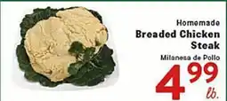 Rio Valley Market Homemade Breaded Chicken Steak offer