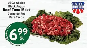 Rio Valley Market USDA Choice Black Angus Beef Taco Meat offer