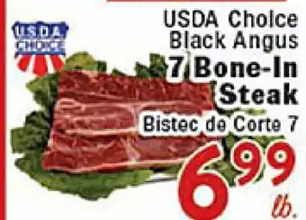 Rio Valley Market USDA Choice Black Angus 7 Bone-In Steak offer