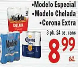 Rio Valley Market Modelo Especial • Modelo Chelada • Corona Extra offer