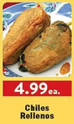 Rio Valley Market Chiles Rellenos offer
