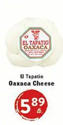 Rio Valley Market El Tapatio Oaxaca Cheese offer