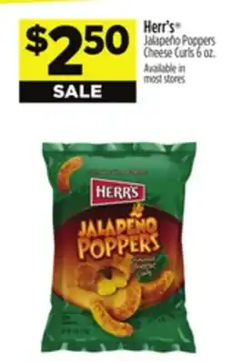 Dollar General Herr's Jalapeño Poppers Cheese Curds offer