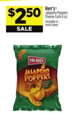 Dollar General Herr's Jalapeño Poppers Cheese Curds offer