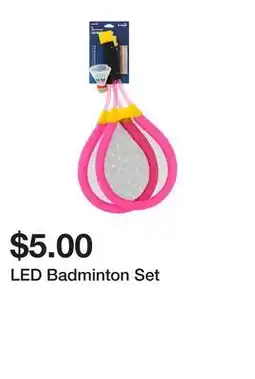 Five Below LED Badminton Set offer